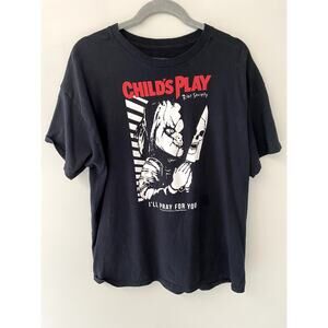 Childs Play Riot Society XL T-shirt - I'll Pray For You Knife Movie